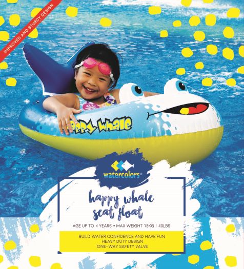 WB8226s WB8226 Whale seat float
Age up to 4 years
Max wt. 18 ks / 40 lbs
S$ 22.90
