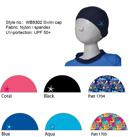 WB9302 Swim cap 2017s WB9302 Swim cap
UV-protection UPF 50+
Kids size
S$9.90